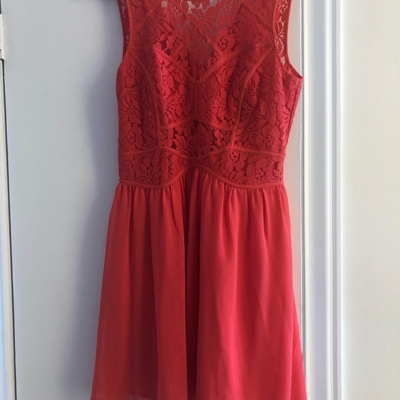 BCBG GENERATION short coral dress - Picture 7 of 9